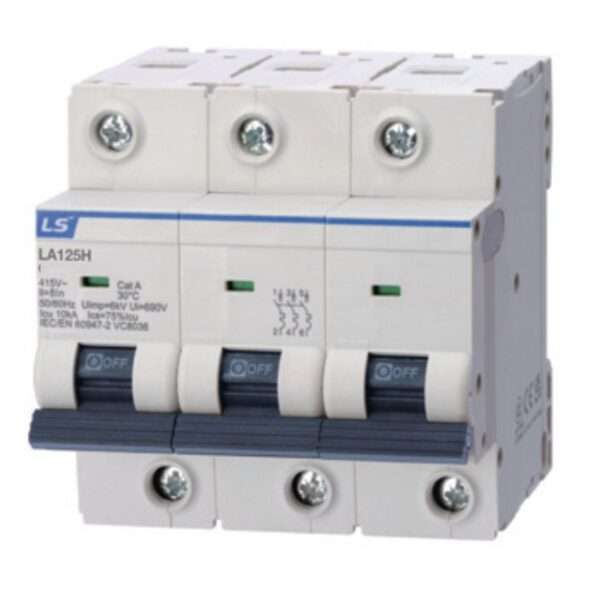 LS LA125H 3P C80A Miniature Circuit Breakers (MCB)