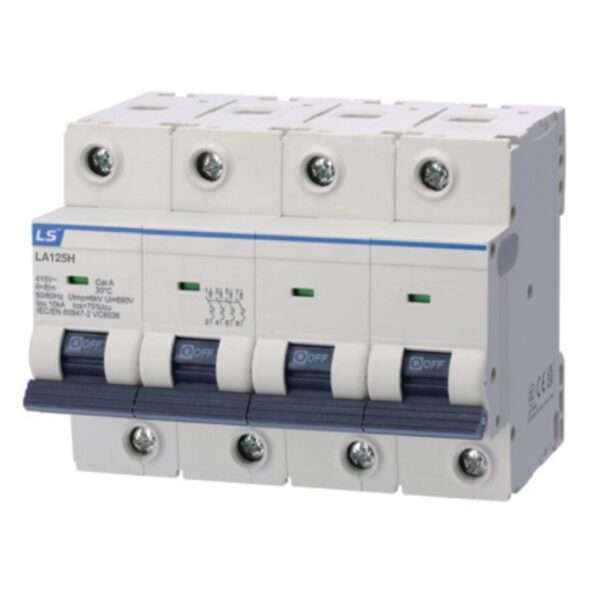 LS LA125H 4P C100A Miniature Circuit Breakers (MCB)
