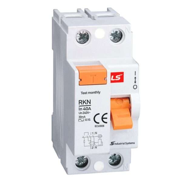 LS RKN 1P+N 40A 30mA Residual current circuit breakers (RCCB)
