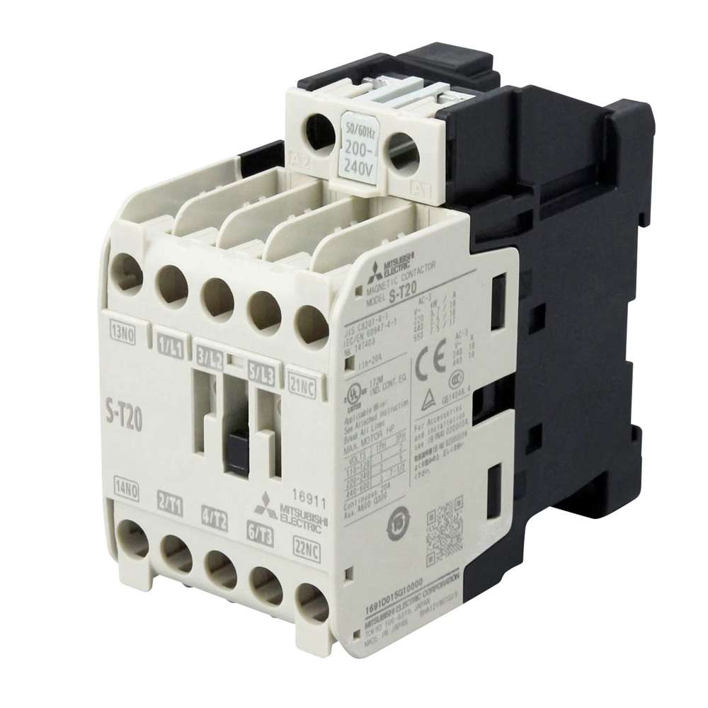 Mitsubishi S-T20 AC200V 1A1B Contactor