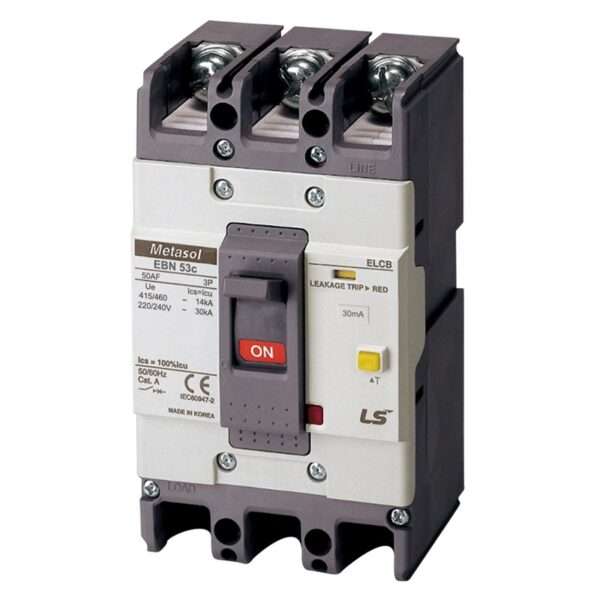 LS EBN53c 30A 30mA Earth Leakage Circuit Breaker (ELCB)