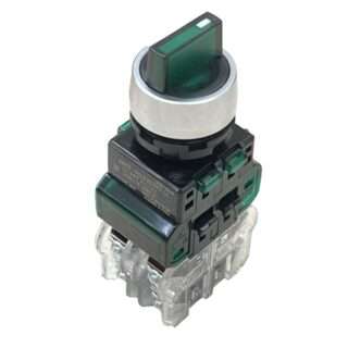 HANYOUNG NUX MRT-R3A2D0G Illuminated Selector Switch