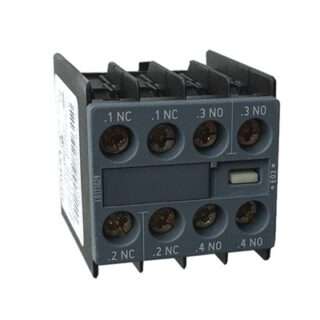 Siemens 3RH2911-1HA22 auxiliary switch, on the front, 2 NO + 2 NC