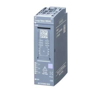 Siemens 6ES7134-6PA01-0BD0 SIMATIC ET 200SP, Analog input module, AI Energy Meter 400 V AC ST, suitable for BU type D0, channel diagnostics