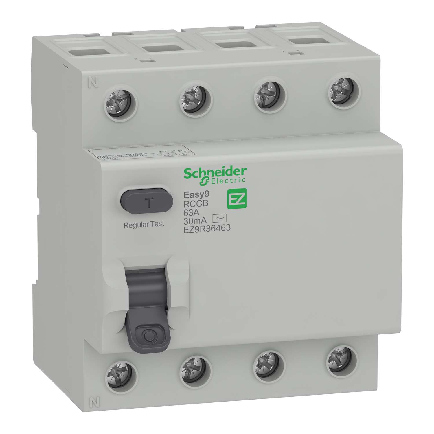 Schneider EZ9R36463 Residual current circuit breaker (RCCB)
