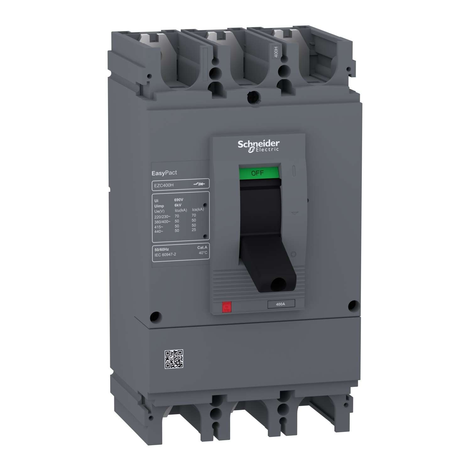 Schneider EZC400H3400N Molded Case Circuit Breaker (MCCB)