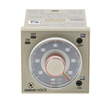 Omron H3CR-F AC24-48/DC12-48 Solid-state Twin Timer