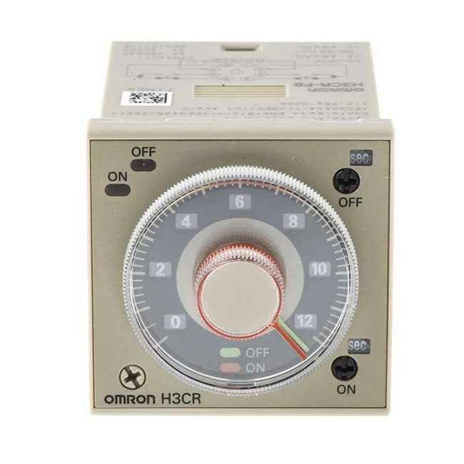 Omron H3CR-F8 AC24-48/DC12-48 Solid-state Twin Timer