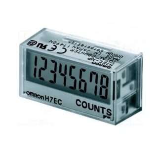 Omron H7EC-NLP Total Counter (PCB mounting type, 30Hz)