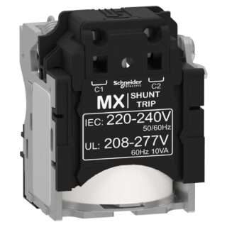 Schneider LV429387 Shunt trip release MX coil, for Molded Case Circuit Breakers ComPacT NSX