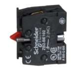 Schneider Electric ZB2BE102 Single contact block, 1 NC, for XB4 XAPS2 XACA XB5