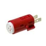 Omron A16-24DSR LED Lamp, Red, accessory for Push button Switches A16 (Illuminated)