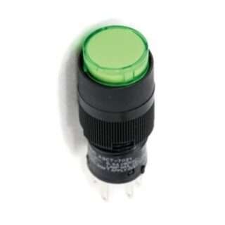 Omron A3CT-90B1-24EG Push button Switch, 24VDC, Green, Alternate