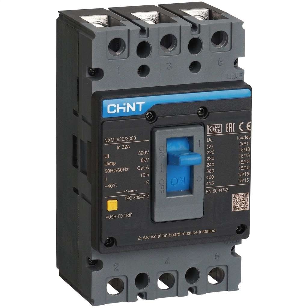 CHINT NXM-63E/3300 32A 15kA 3P MCCB Molded Case Circuit Breaker