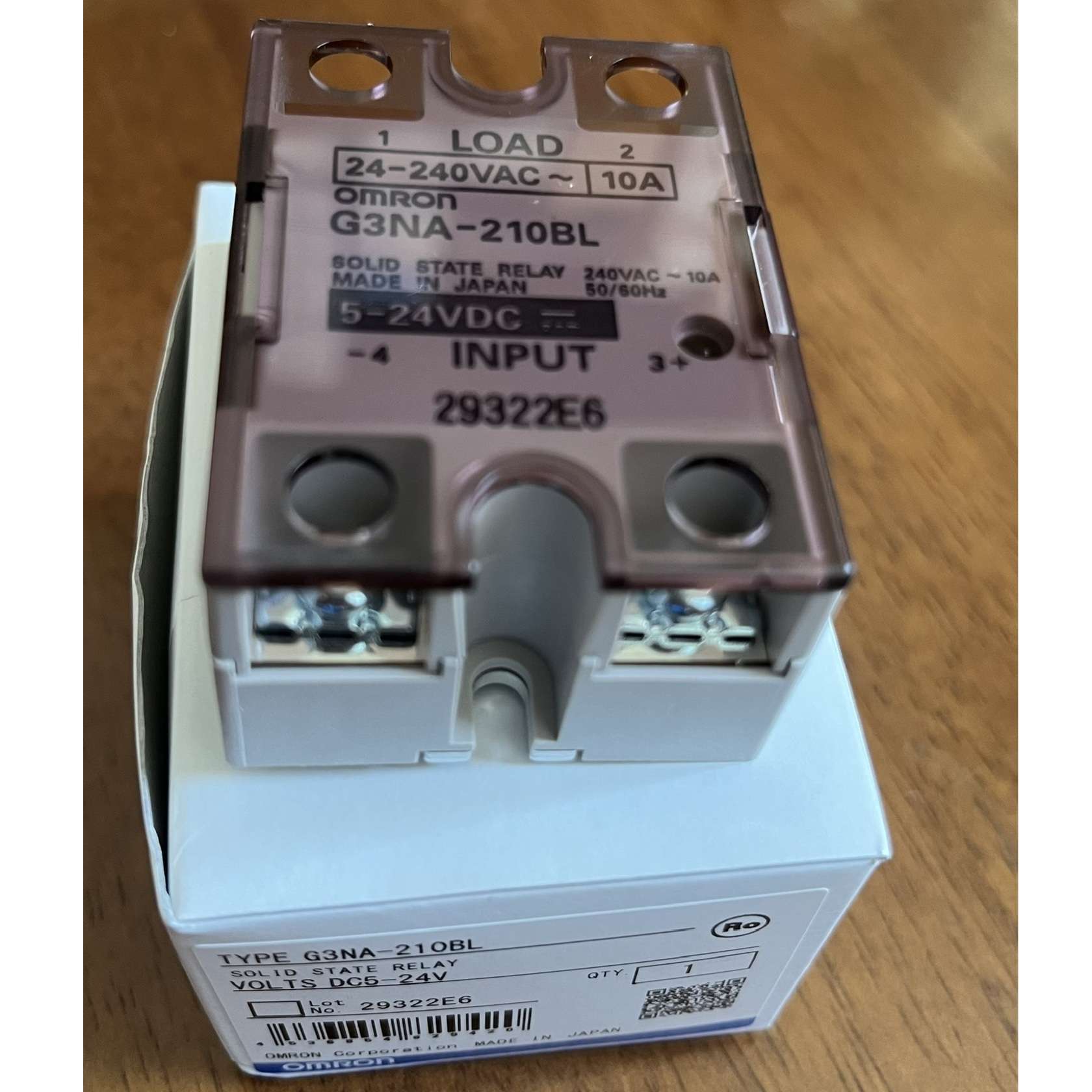 Omron G3NA-210BL DC5-24 Solid State Relay - Image 2